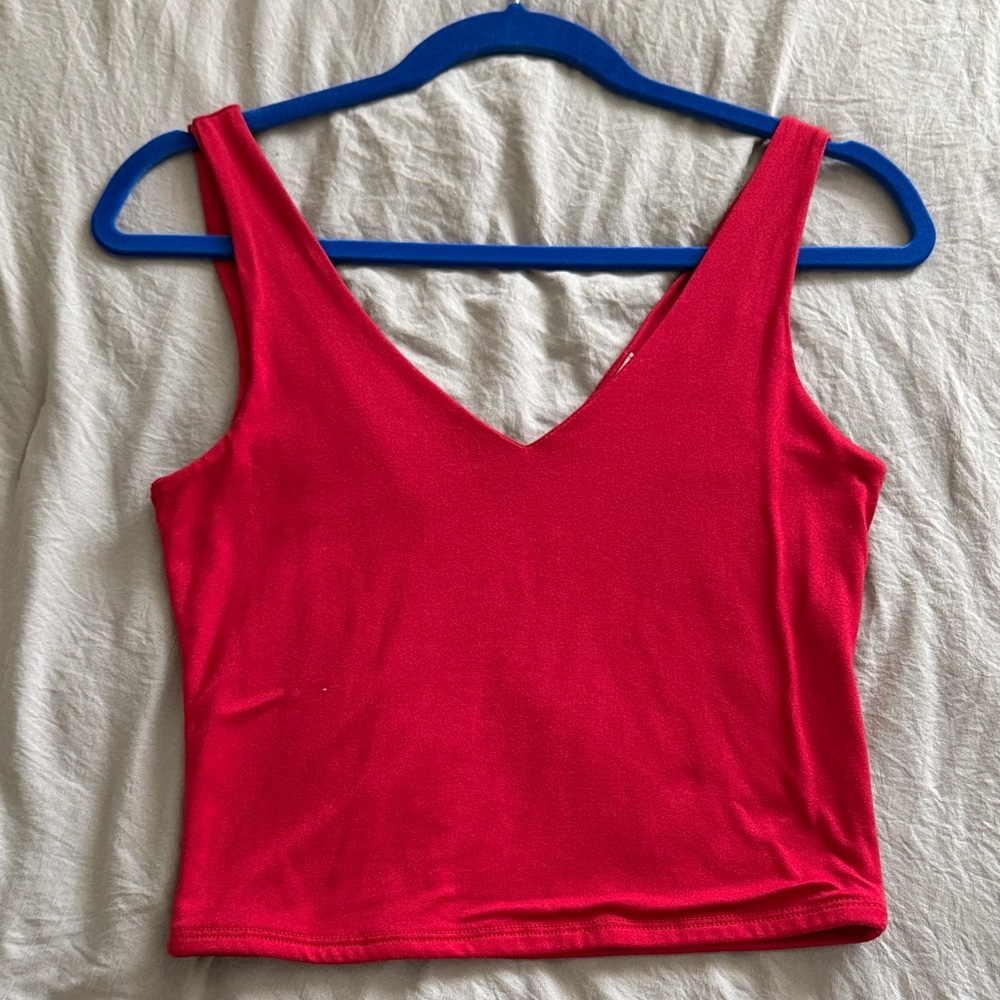 Sincerely Jules V-Neck Crop Top